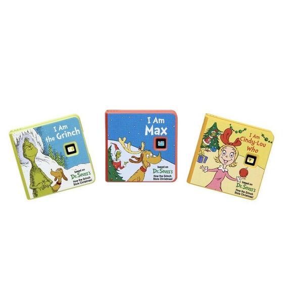 Little Tikes Story Dream Machine The Grinch Plush and 3 Dreamers Books Dr Seuss - Picture 9 of 11